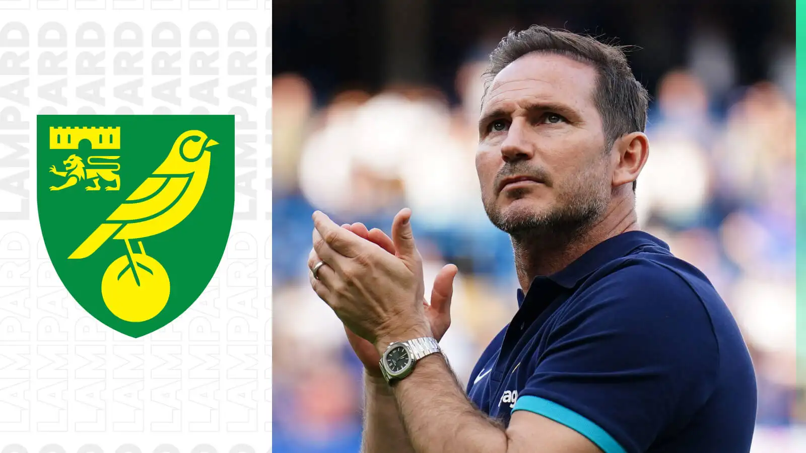 Frank Lampard is in contention for the Norwich job