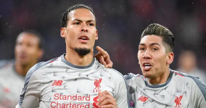 Iconic Liverpool duo Virgil van Dijk and Roberto Firmino