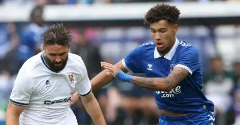 Exclusive: Everton fight off several suitors to tie highly-rated striker down to new long-term contract