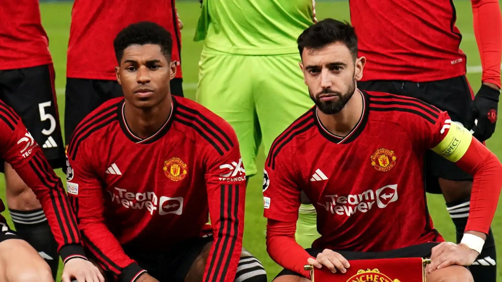 Bruno Fernandes, Marcus Rashford, Manchester United, November 2023