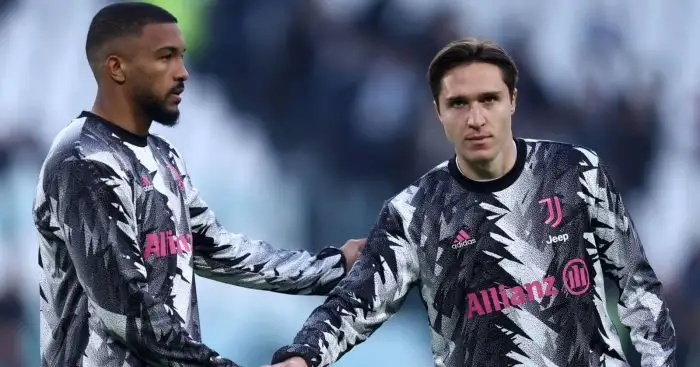 Gleison Bremer and Federico Chiesa, Juventus