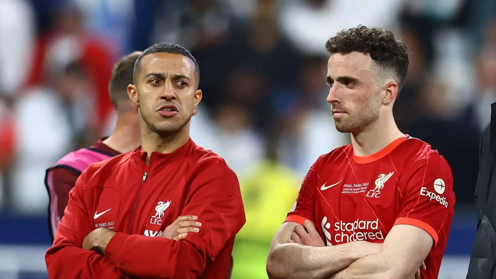 Thiago Alcantara and Diogo Jota, Liverpool