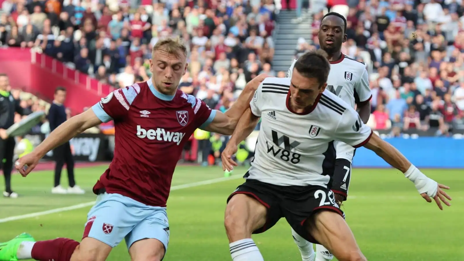 West Ham ace Jarrod Bowen and Fulham star Joao Palhinha