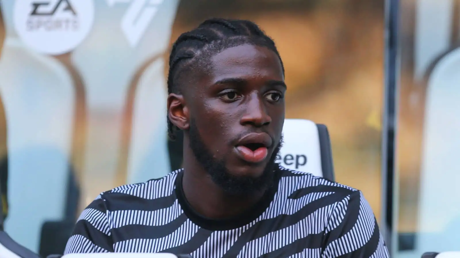 Juventus winger Samuel Iling-Junior