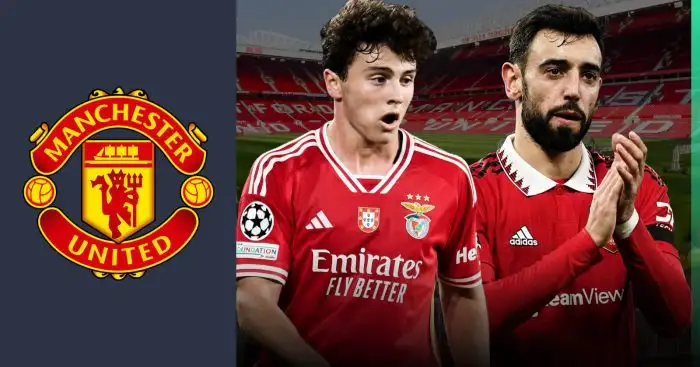 Bruno Fernandes, Joao Neves, Manchester United