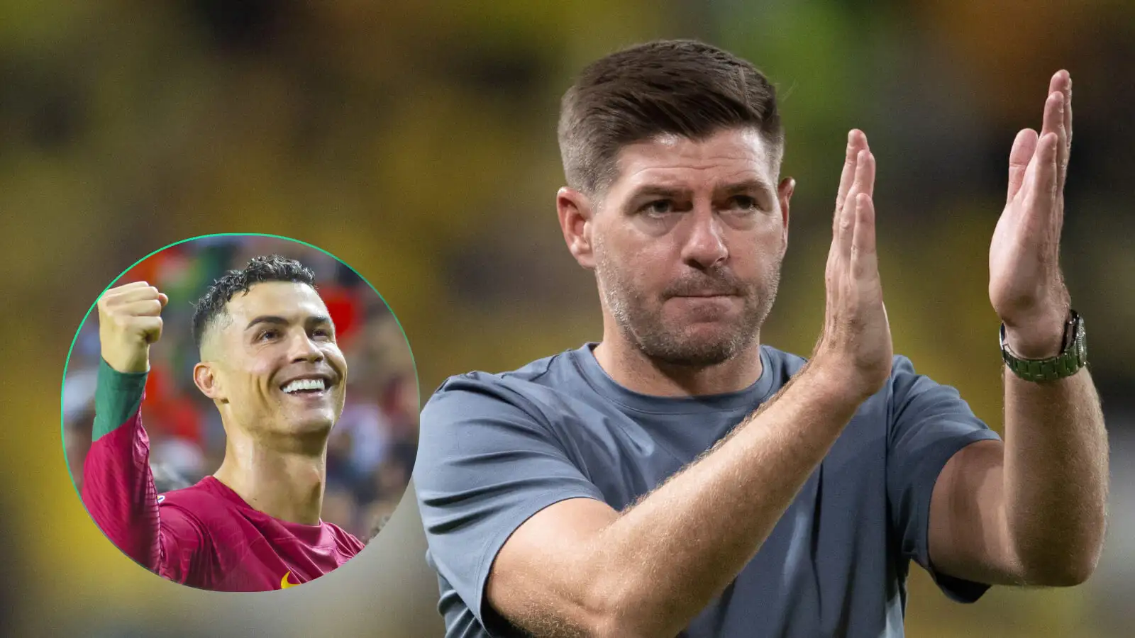 Steven Gerrard labels Man Utd icon Cristiano Ronaldo ‘The GOAT’, as Liverpool legend reveals career-changing impact