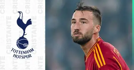 Roma star Bryan Cristante is a transfer target for Tottenham