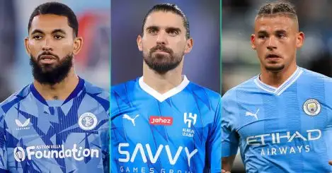 Aston Villa Douglas Luiz, Al-Hilal Ruben Neves, Man City Kalvin Phillips