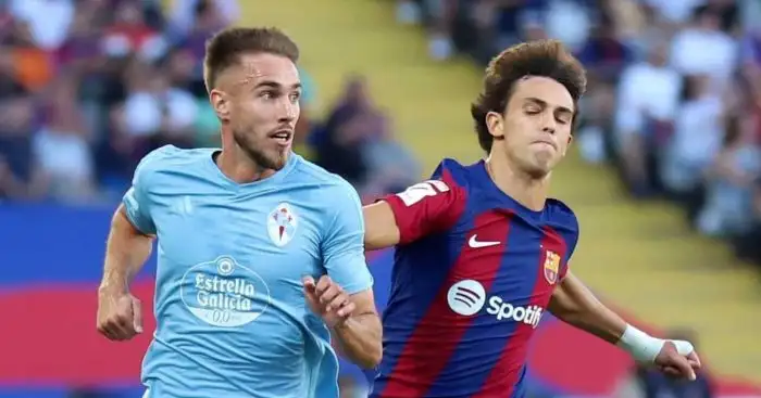 Joao Felix and Oscar Mingueza, Barcelona vs Celta Vigo