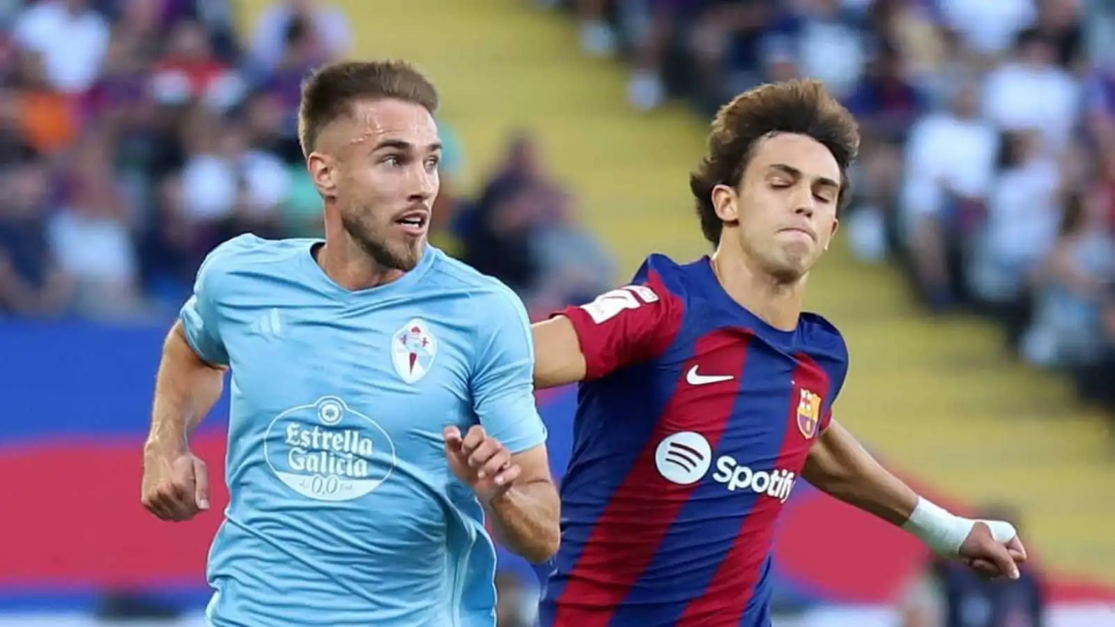 Joao Felix and Oscar Mingueza, Barcelona vs Celta Vigo