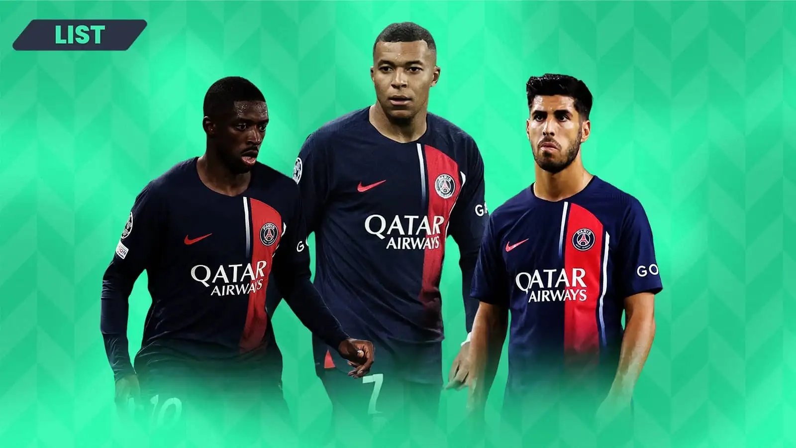 The 10 highest paid players in Ligue 1: Mbappe is the runaway leader, Dembele and Hakimi also feature in PSG clean sweep