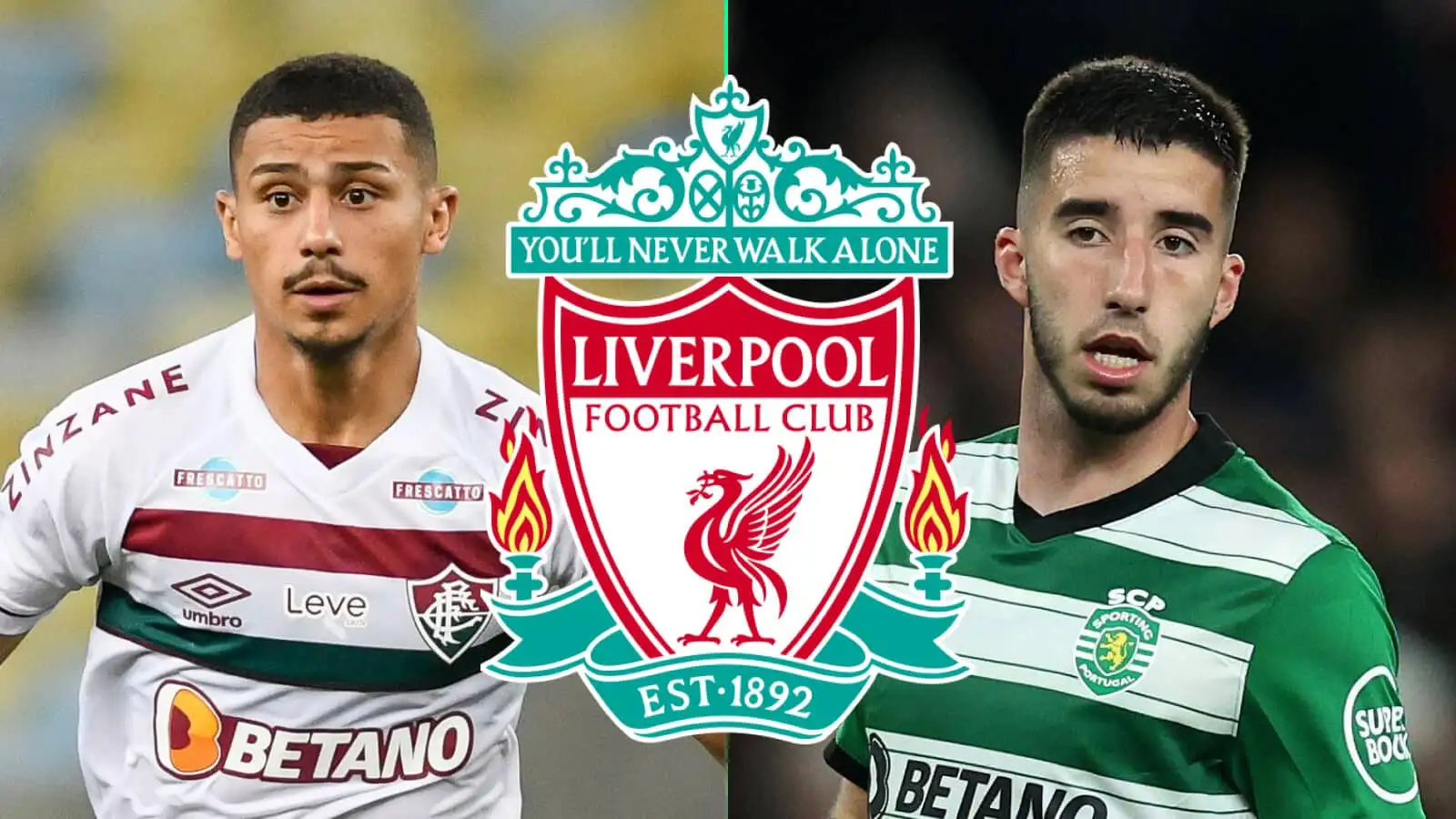 Andre and Goncalo Inacio have both been linked with moves to Liverpool