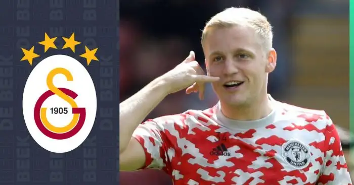 Donny van de Beek is set to leave Manchester United for Galatasaray