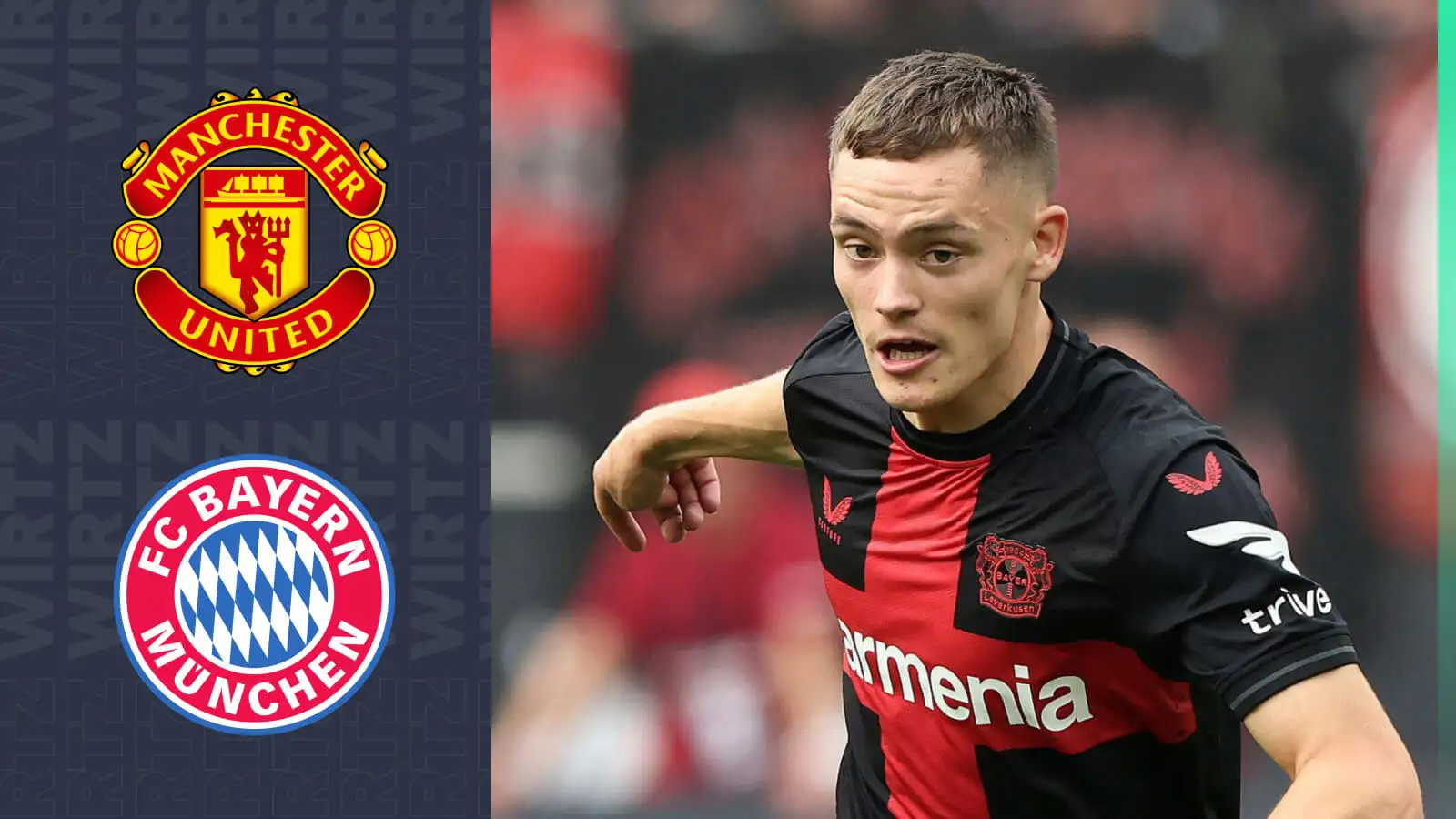 Man Utd and Bayern Munich target Florian Wirtz of Bayer Leverkusen