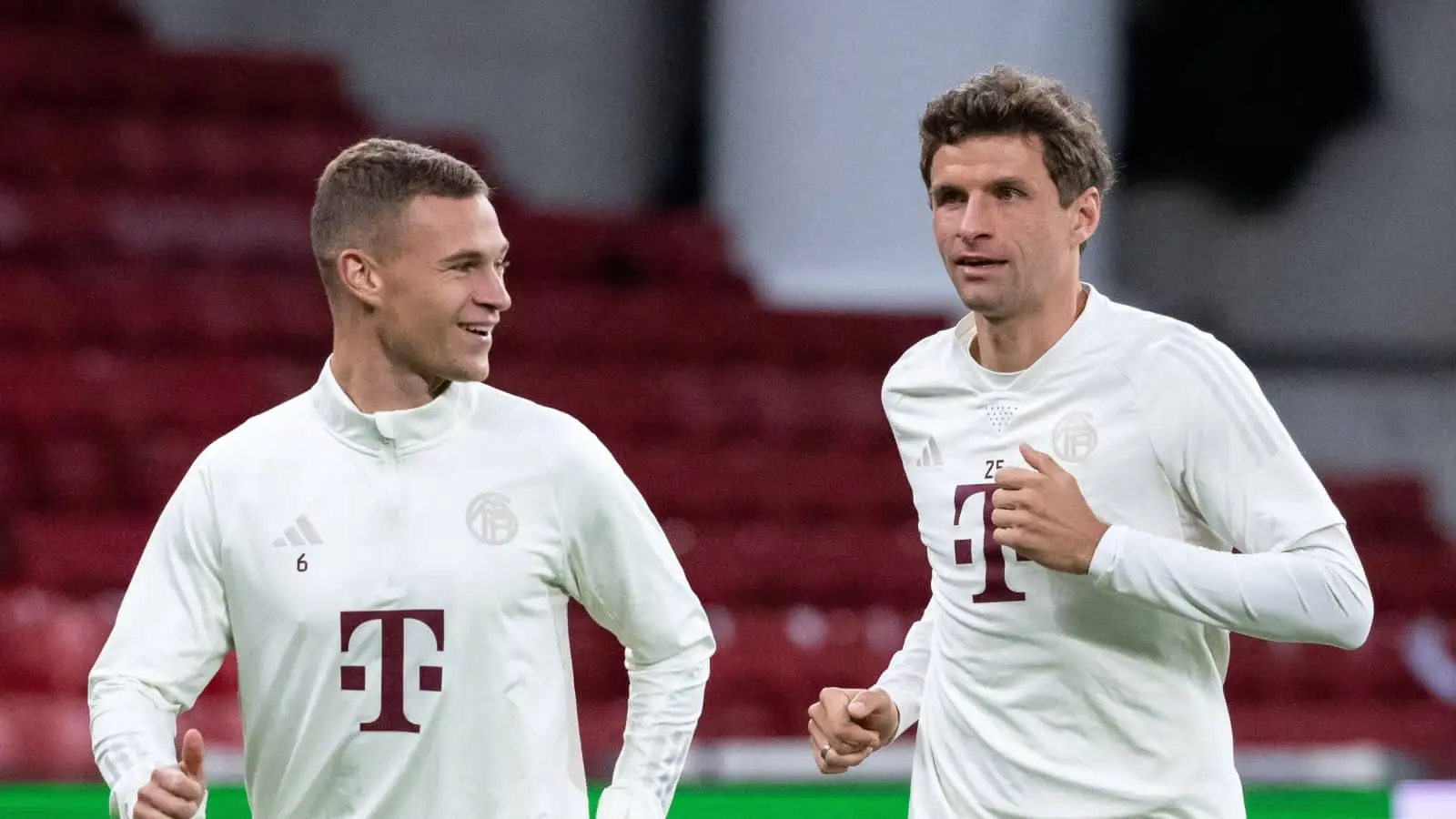 Joshua Kimmich and Thomas Muller, Bayern