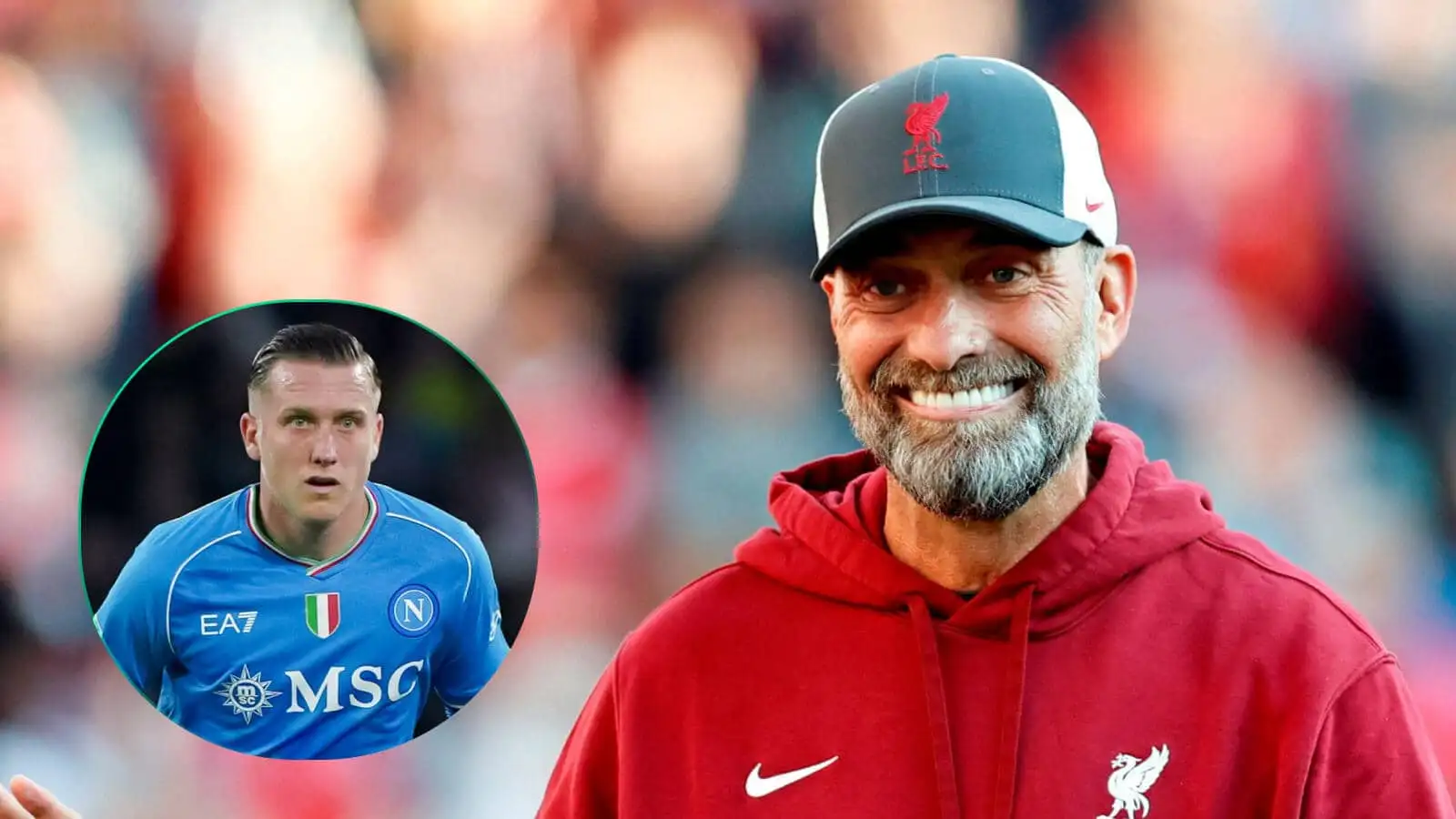 Liverpool boss Jurgen Klopp has always been a big fan of Piotr Zielinski