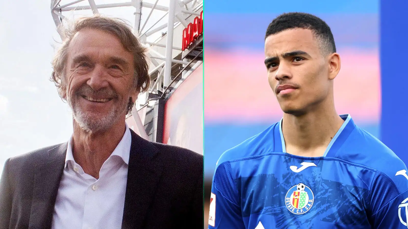 Sir Jim Ratcliffe and Mason Greenwood