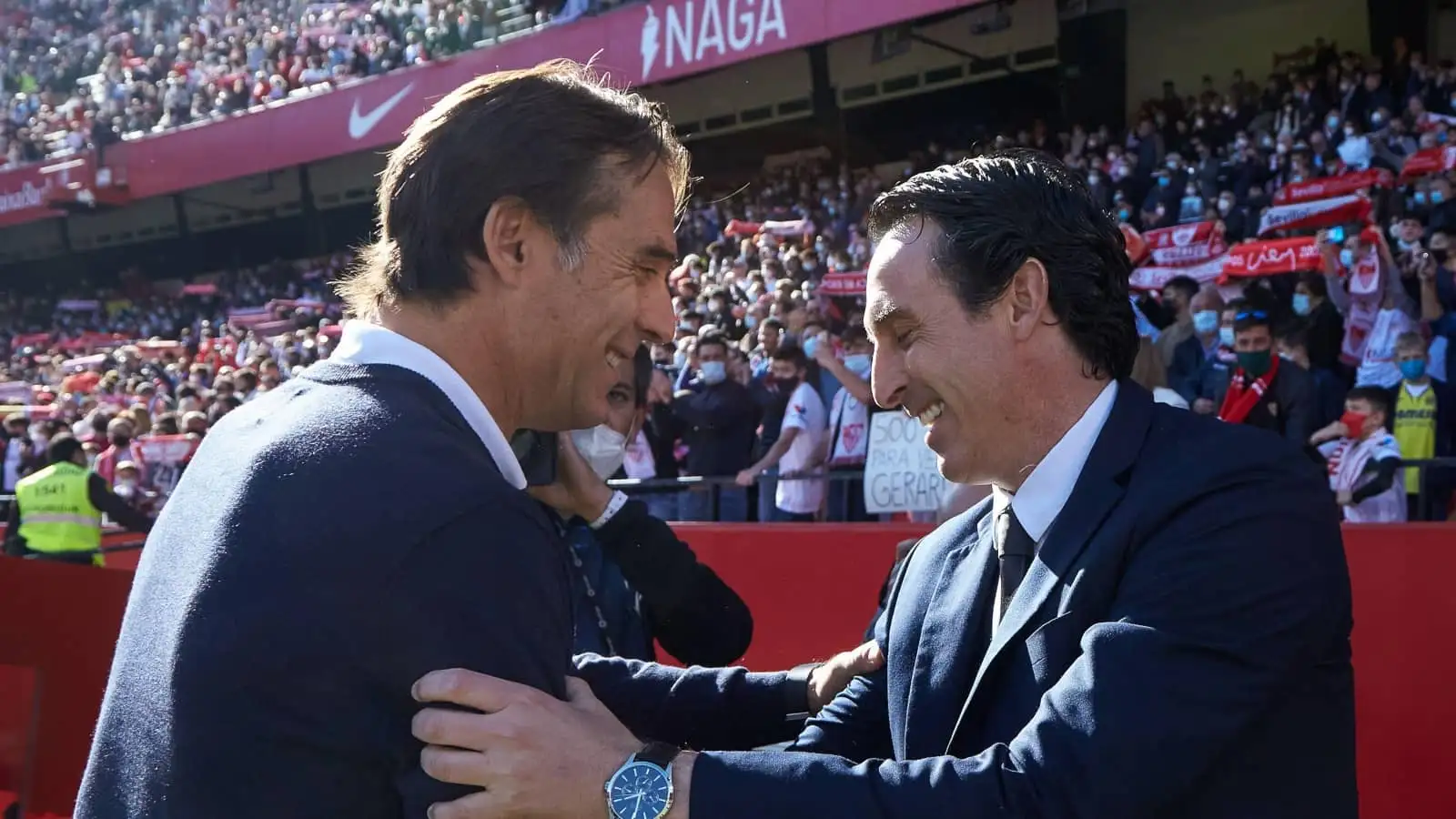 Julen Lopetegui and Unai Emery