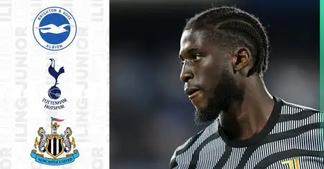 Samuel Iling-Junior: Brighton to battle Tottenham, Newcastle and more to sign talented Juventus winger