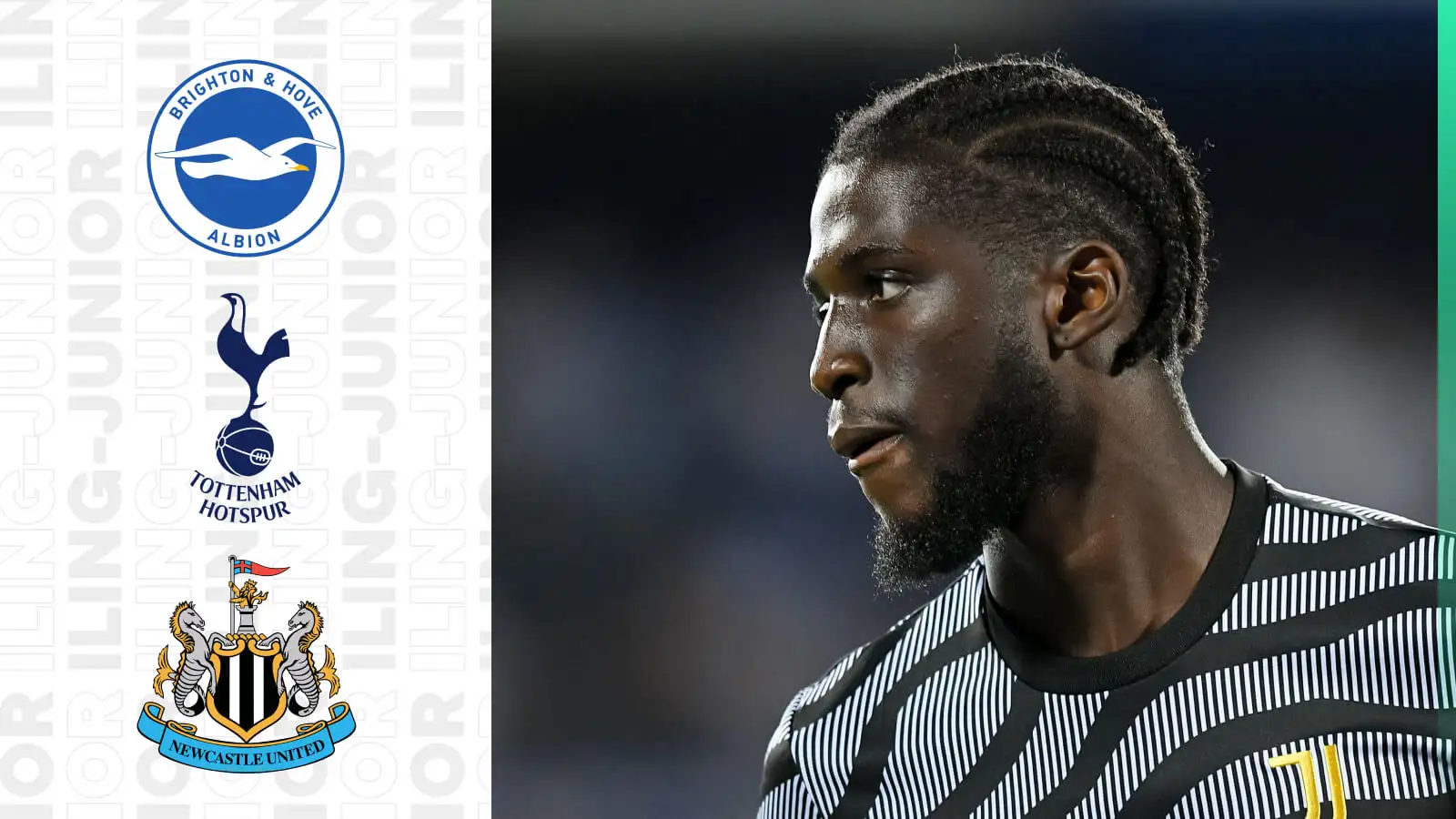 Samuel Iling-Junior: Brighton to battle Tottenham, Newcastle and more to sign talented Juventus winger