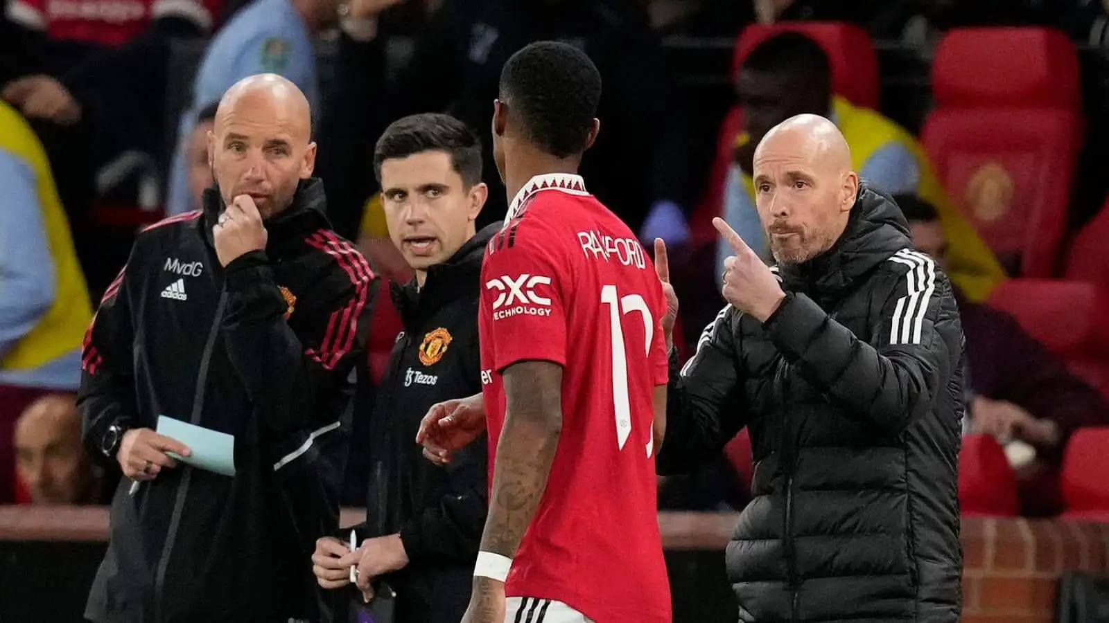 Erik ten Hag 'not happy' with Marcus Rashford's form at Manchester United