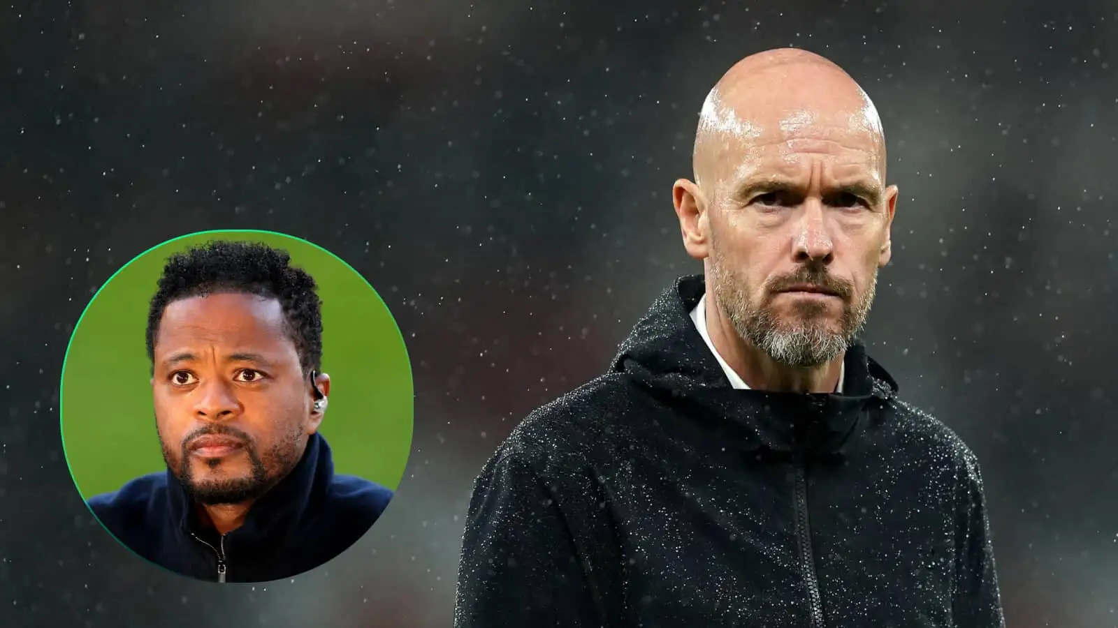Ten Hag hits back at Patrice Evra in impassioned Man Utd row over player desire but makes big Antony admission