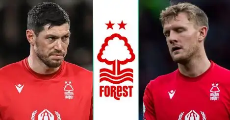 Brutal Cooper decision sees Nott’m Forest put experienced duo Joe Worrall and Scott McKenna up for sale