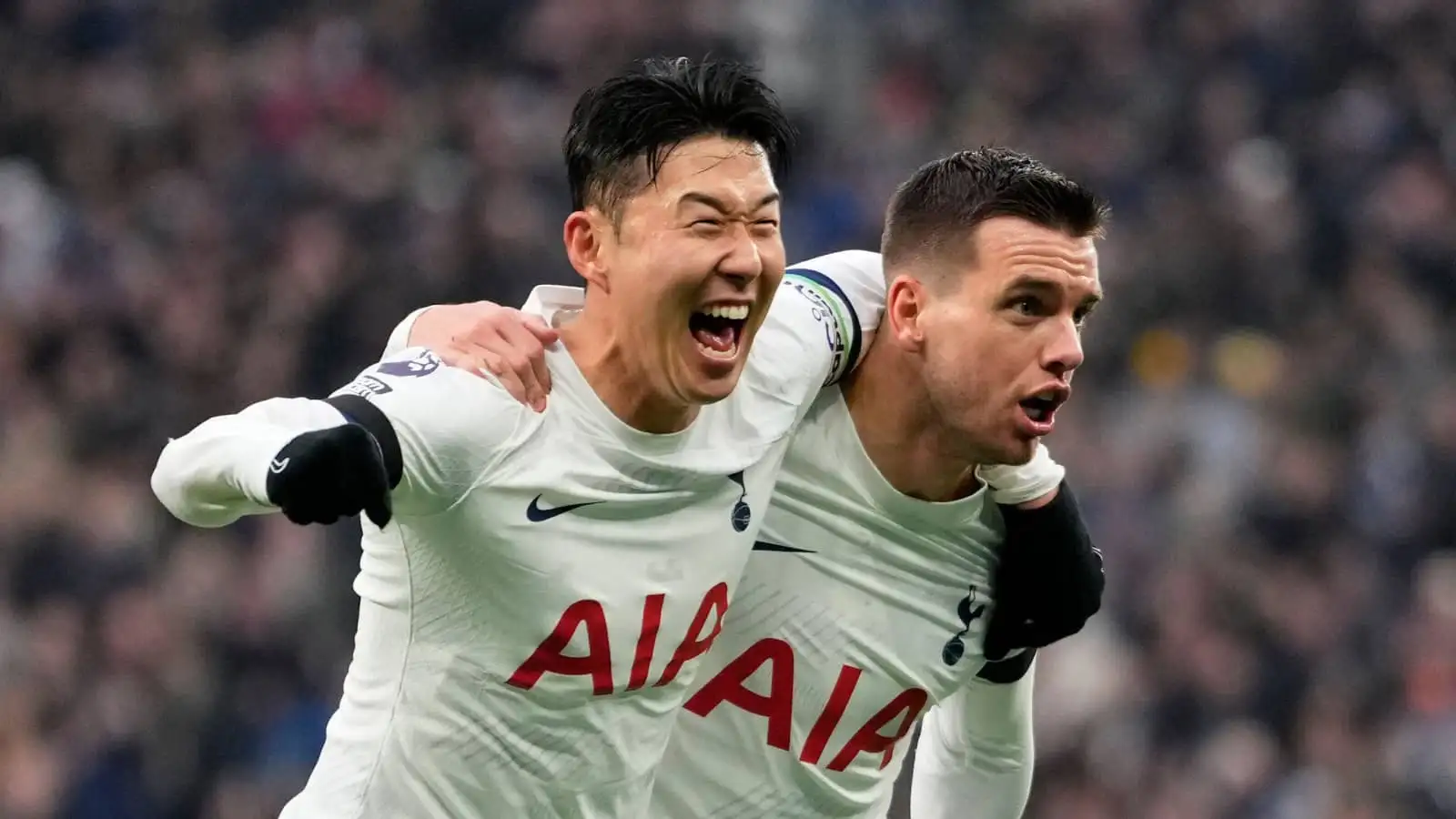 Tottenham stars Son Heung-min and Giovani Lo Celso Tottenham stars Son Heung-min and Giovani Lo Celso
