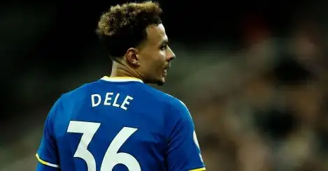 Everton ‘reject Tottenham offer’ to restructure Dele Alli deal as former Spurs man steps up recovery