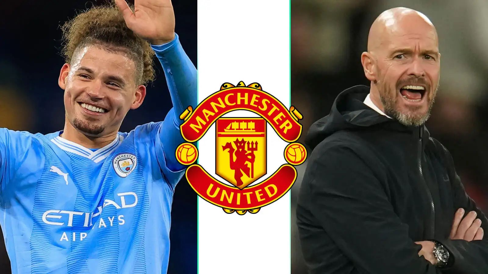 Kalvin Phillips, Erik ten Hag, Manchester United