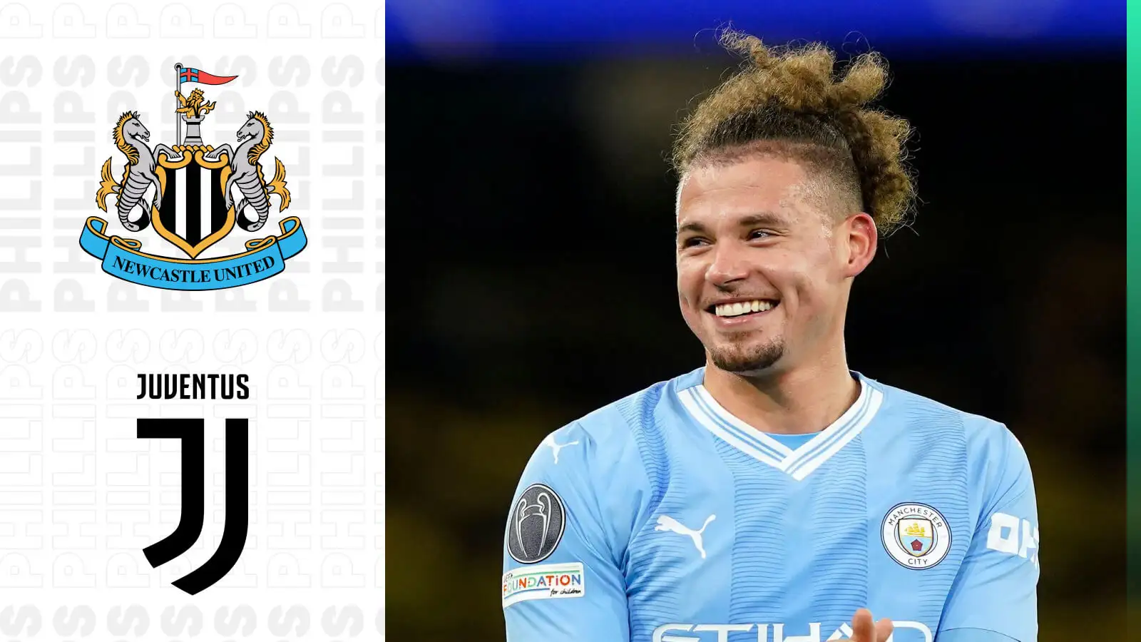 Juvenuts and Newcastle face battle for Manchester City midfielder Kalvin  Phillips - Paper Round - Eurosport