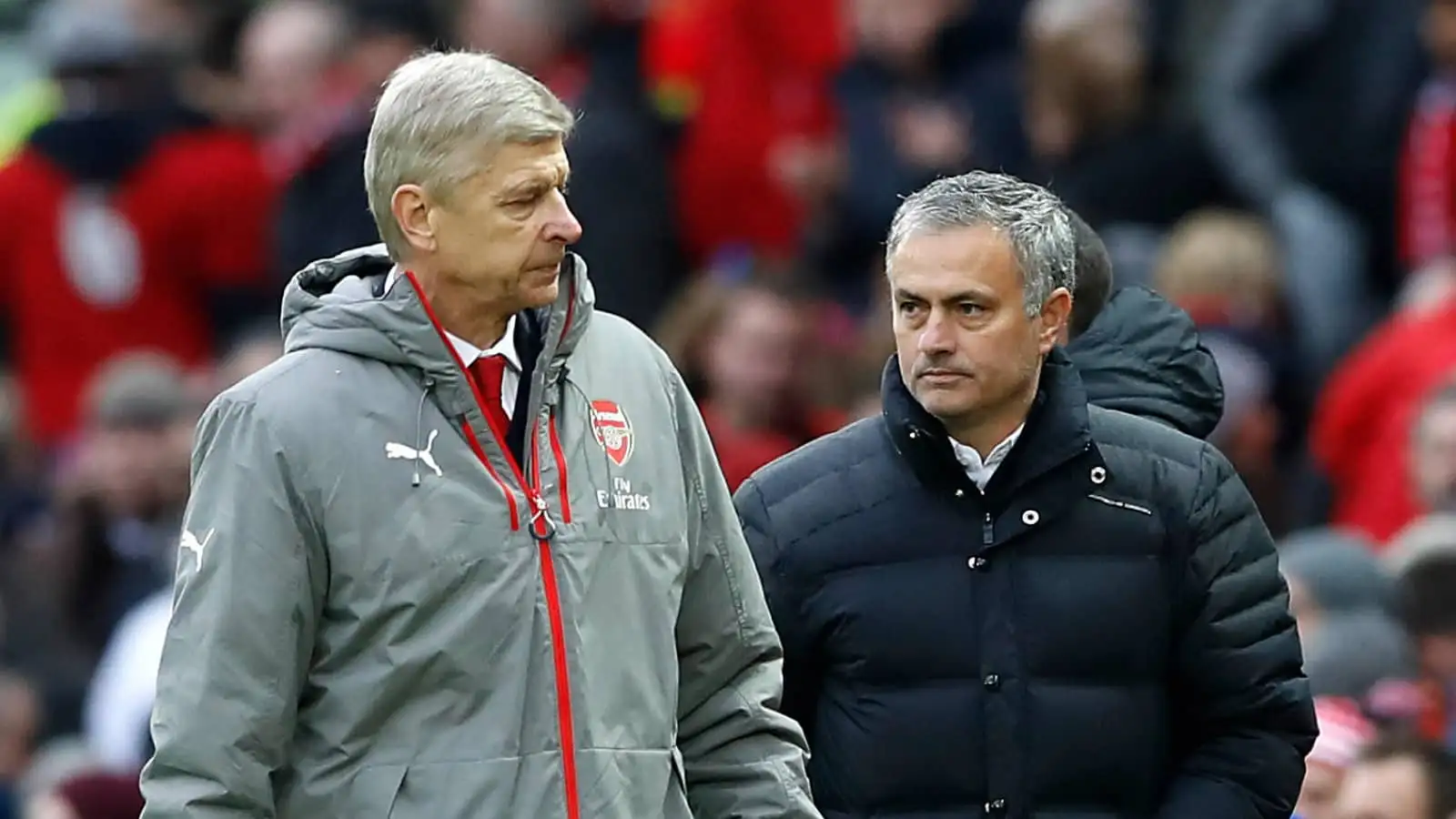 Arsene Wenger and Jose Mourinho