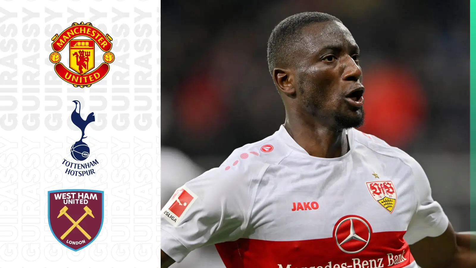 Man Utd, Tottenham and West Ham all learn how to win Serhou Guirassy race as crucial factor emerges