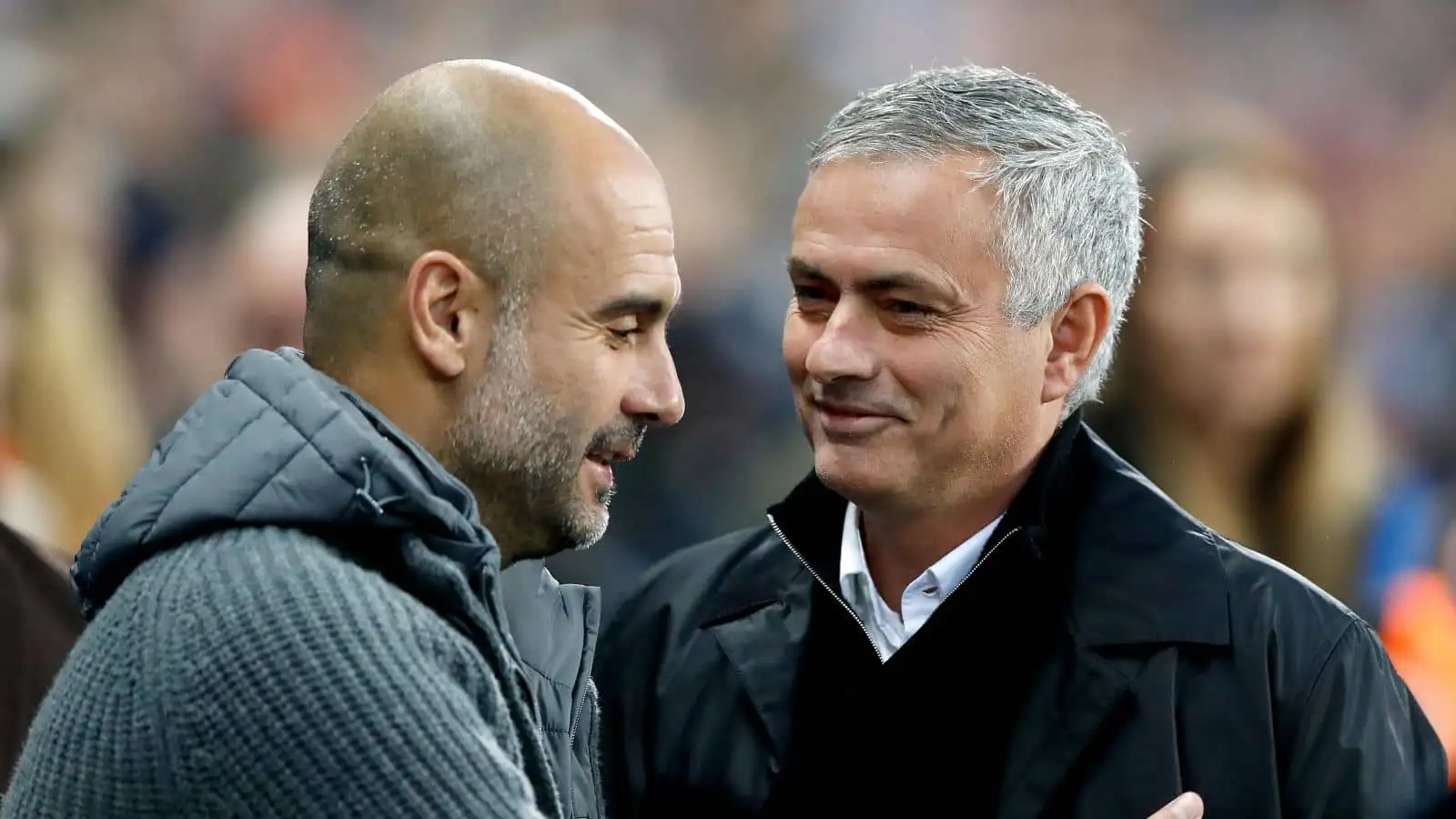 Pep Guardiola and Jose Mourinho