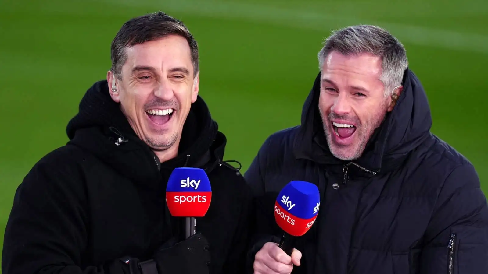 Jamie Carragher adamant in belief on Liverpool Premier League title chances as Gary Neville picks his winners