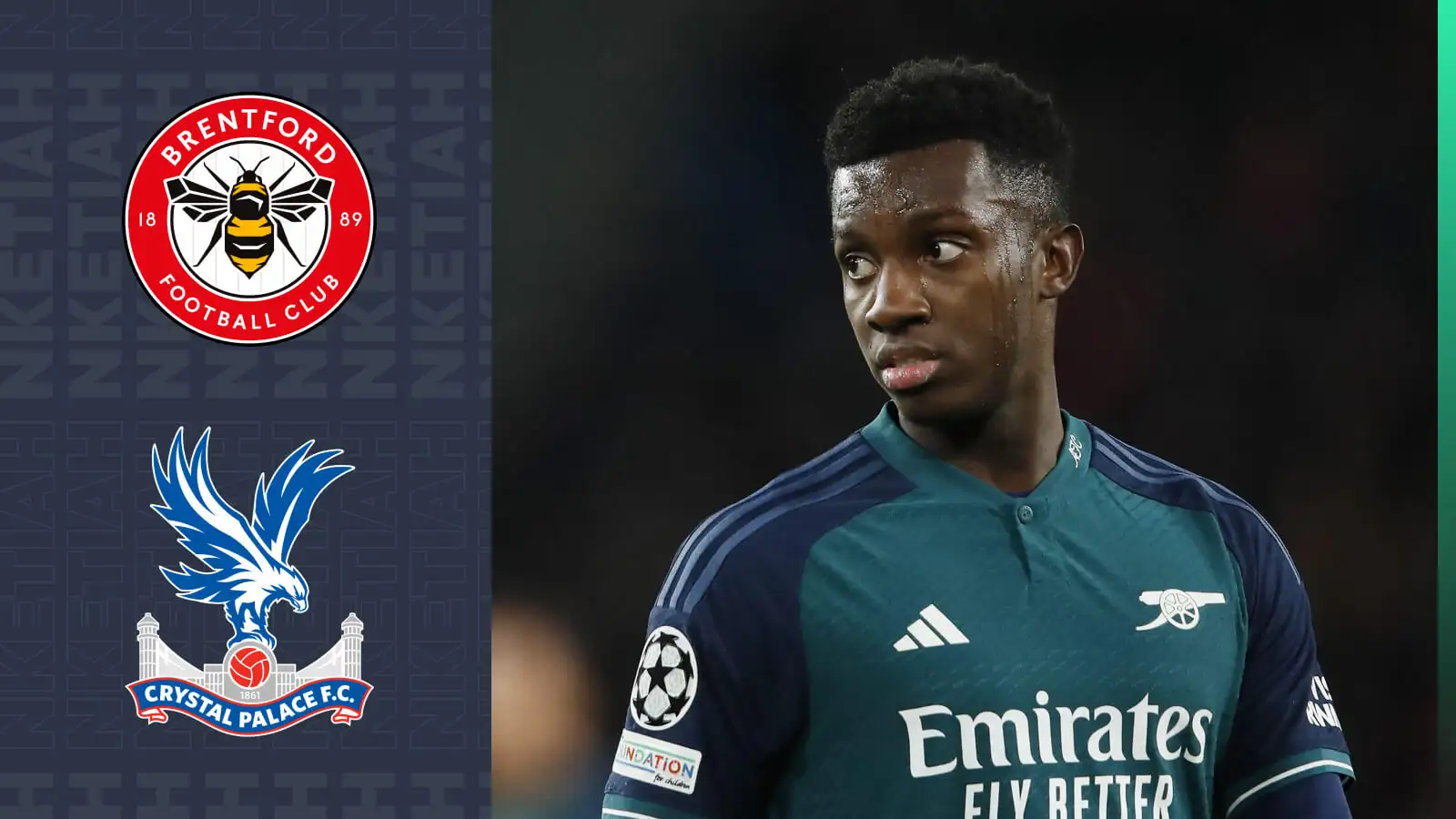 Arteta’s Nketiah stance revealed as Arsenal weigh up mammoth January Toney bid