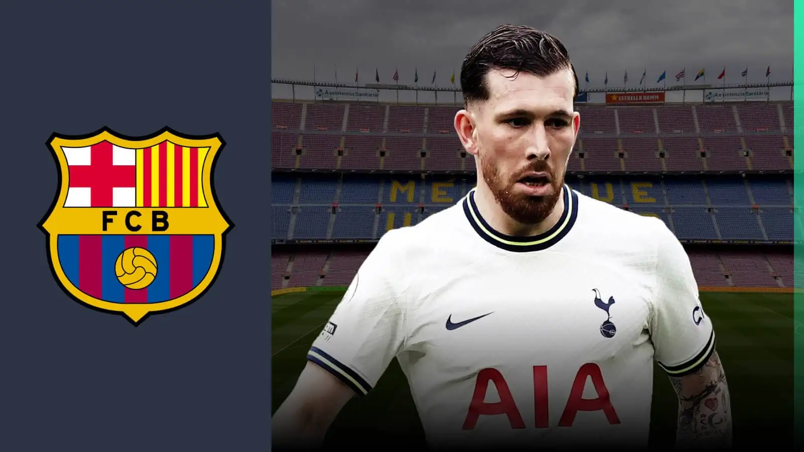 Agent of Tottenham midfielder in shock talks with Barcelona over January move that could leave Postecoglou in panic mode