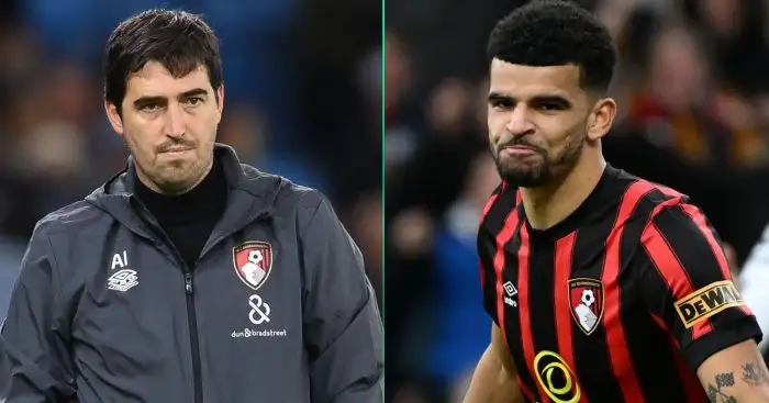 Andoni Iraola, Dominic Solanke, Bournemouth