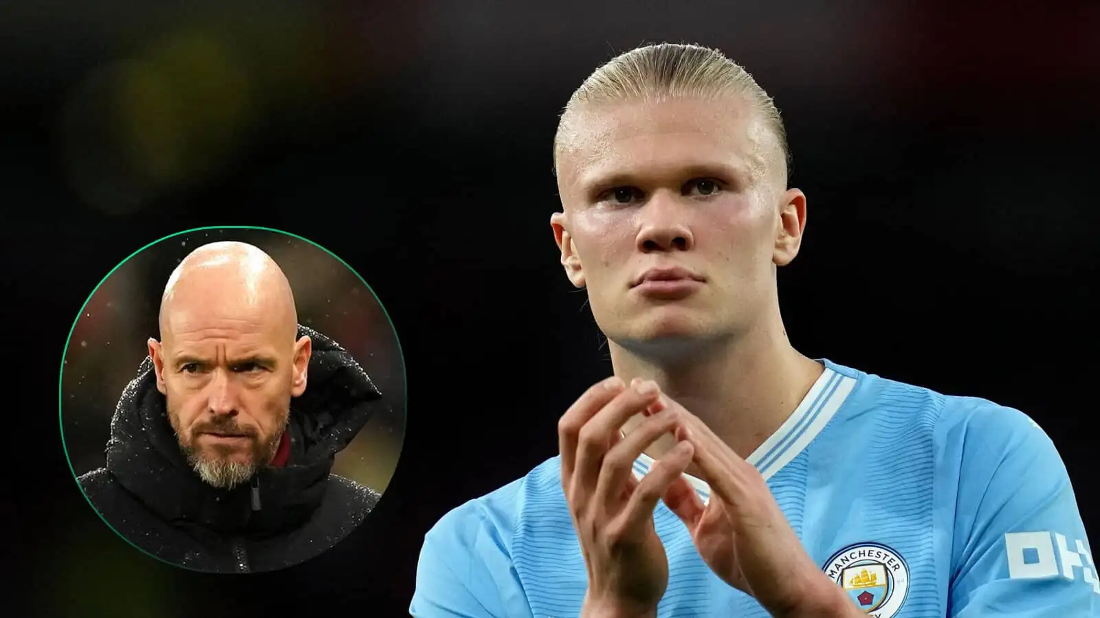 Astonishing Erling Haaland to Man Utd transfer claim made as Ten Hag is blasted for paying over the odds for ‘suffering’ star