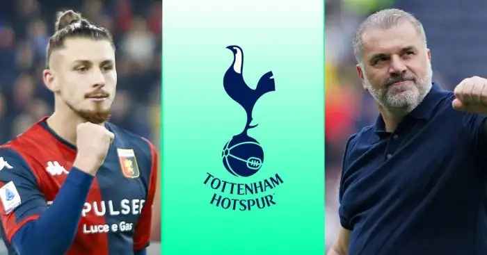 Genoa defender Radu Dragusin is closing on a January move to Ange Postecoglou's Tottenham