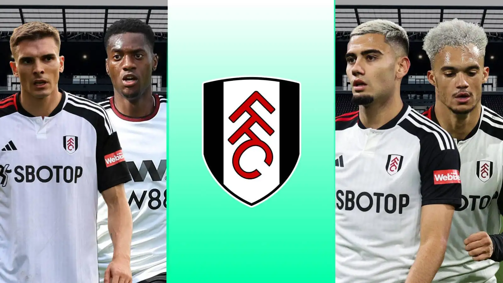 Palhinha, Adarabioyo, Pereira, Robinson Fulham