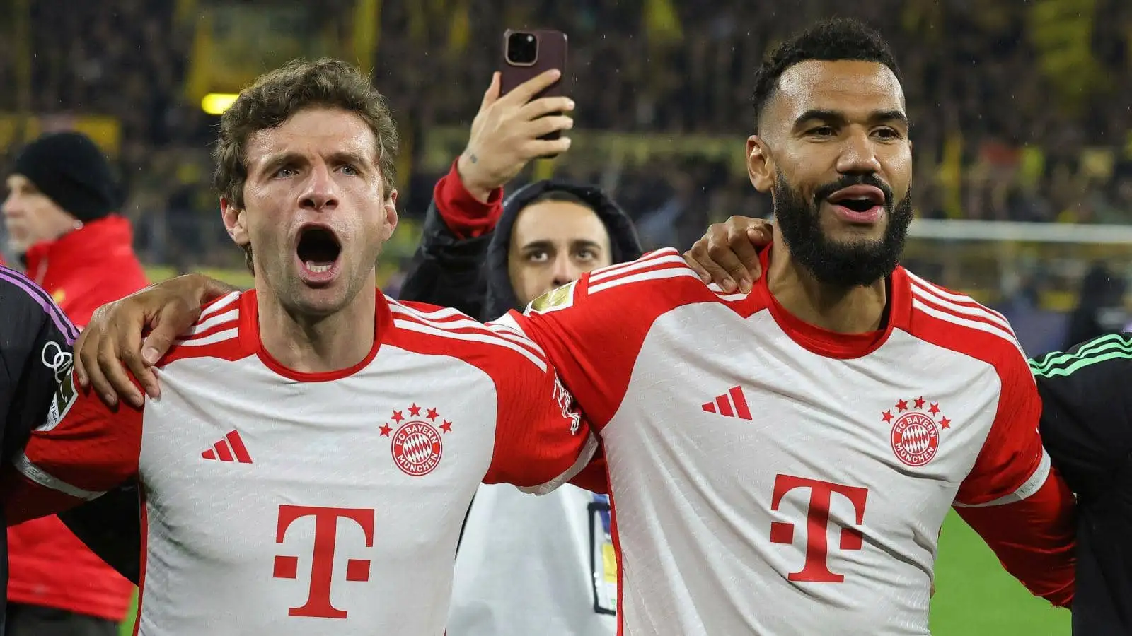 Thomas Muller and Eric-Maxim Choupo-Moting