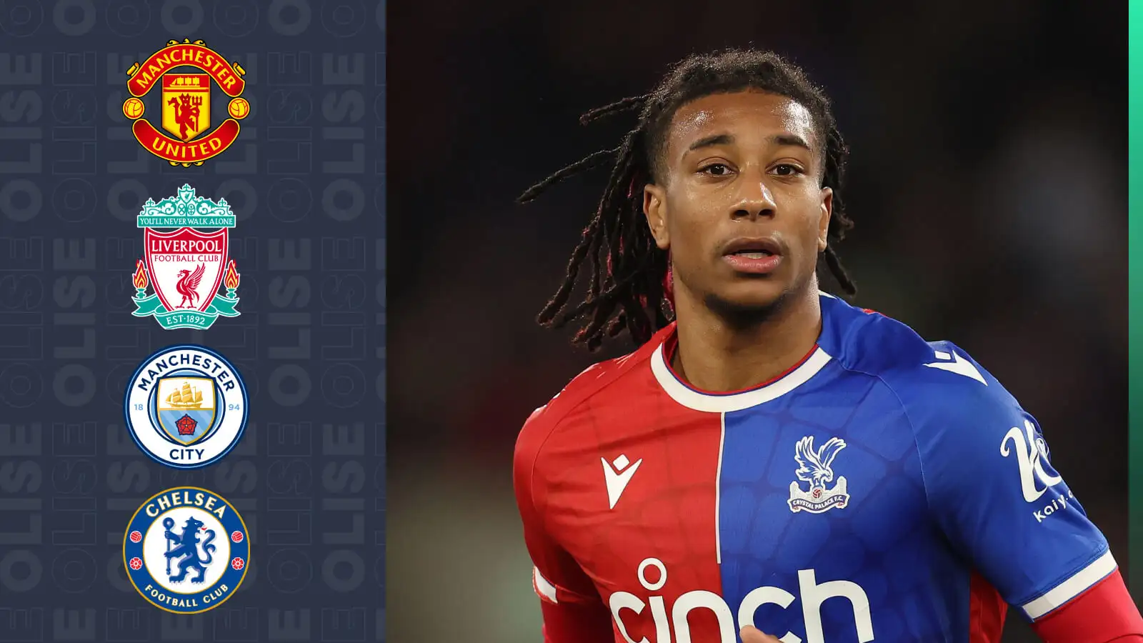 In-demand Crystal Palace winger Michael Olise