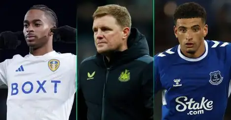 Leeds take strong stance over Newcastle links to ‘best player’ – but Howe gets green light to sign unwanted Everton man