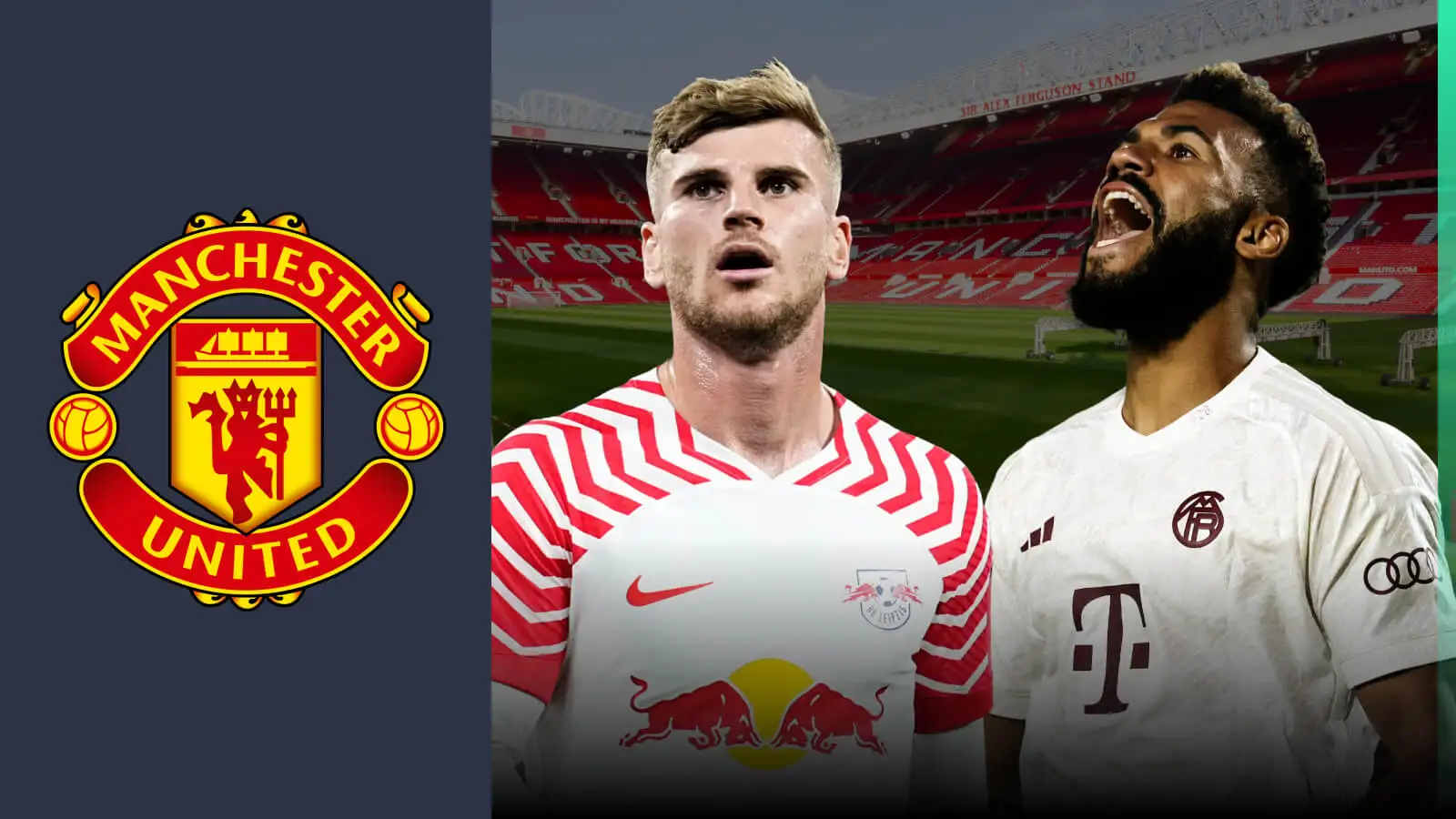 Timo Werner, Eric-Maxim Choupo-Moting, Manchester United