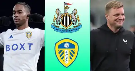 Eddie Howe torched over £30m Newcastle interest in Leeds star who would be ‘little more than a bench warmer’