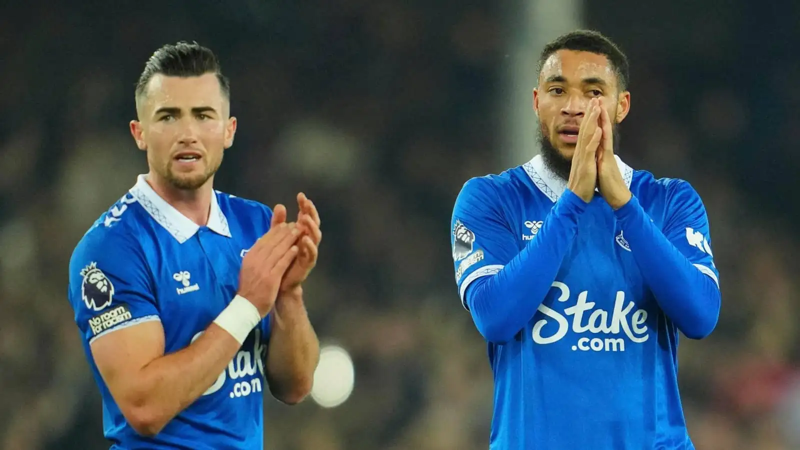 Everton loanees Jack Harrison and Arnaut Danjuma