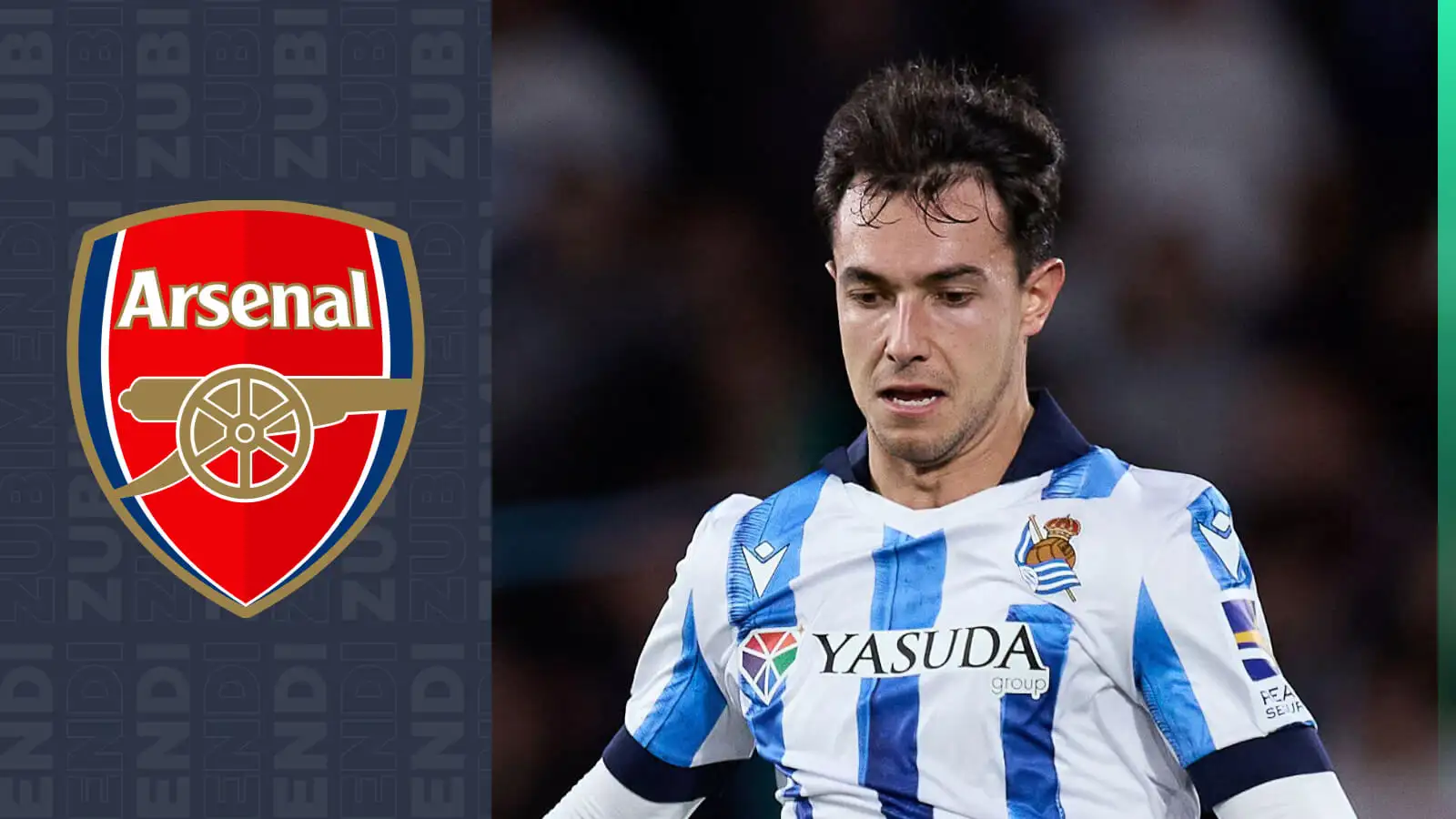 Arsenal linked Real Sociedad midfielder Martin Zubimendi