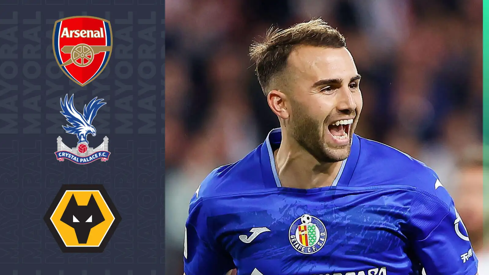 Arsenal, Crystal Palace and Arsenal linked Getafe striker Borja Mayoral