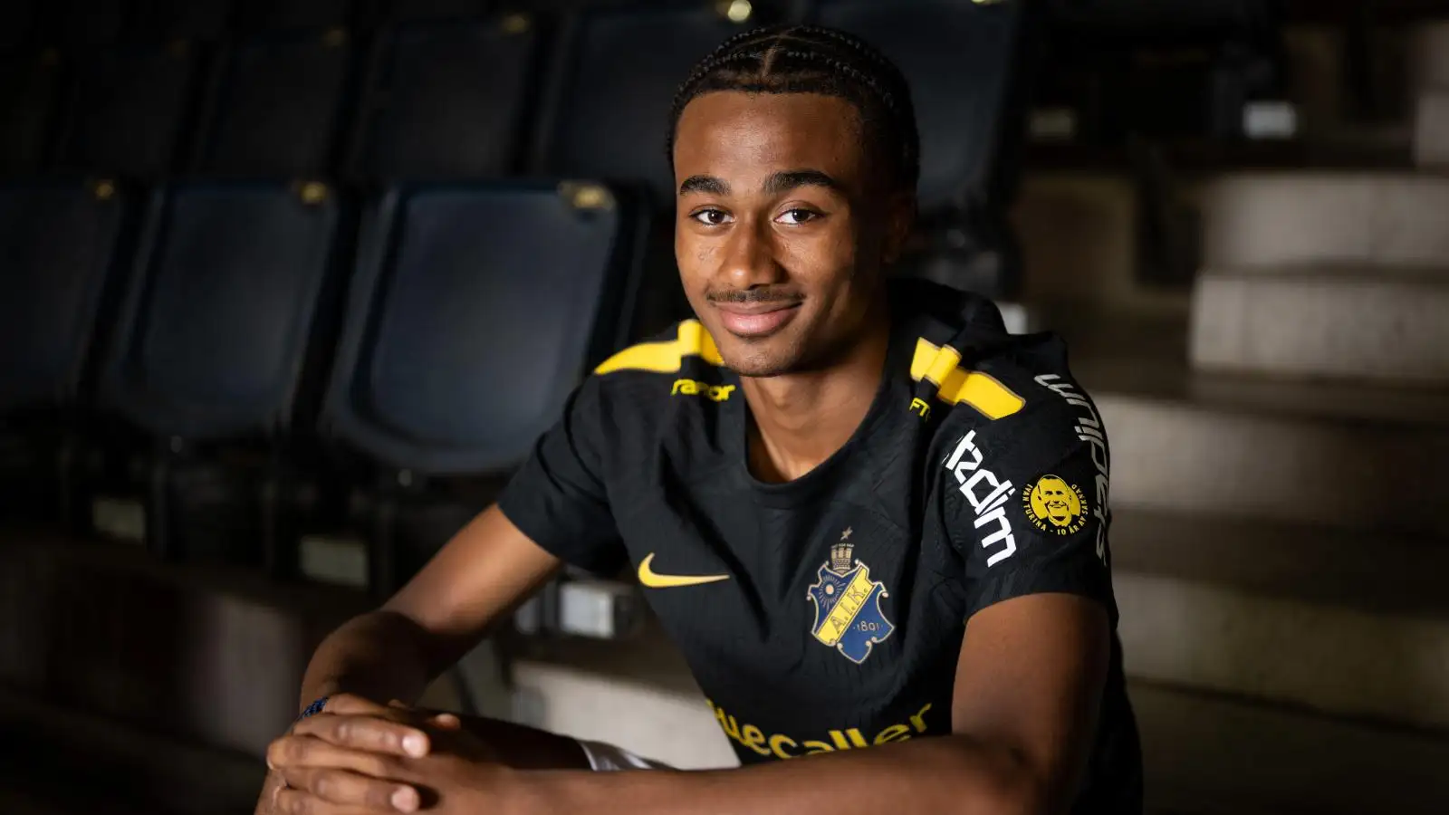 Man Utd and Chelsea linked AIK striker Jonah Kusi-Asare